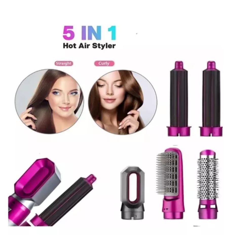 SET MOLDEADOR 5 en 1 HOT Air Styler